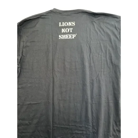 Lions Not Sheep AR-15 Limited Edition t-shirt. NEW xxxl 3XL - Picture 5 of 5